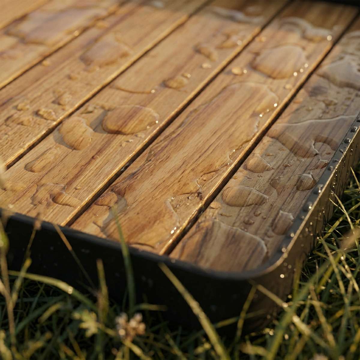 Patio Pouf Tray | Patio Pouf Tray - Black | SACKit