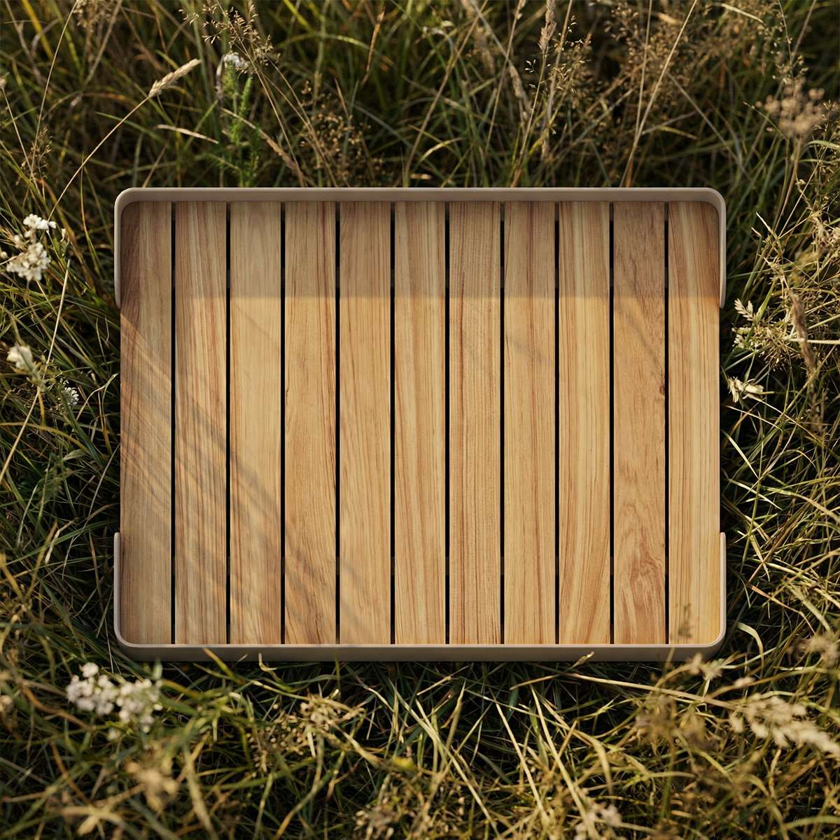 Patio Pouf Tray | Patio Pouf Tray - Taupe | SACKit
