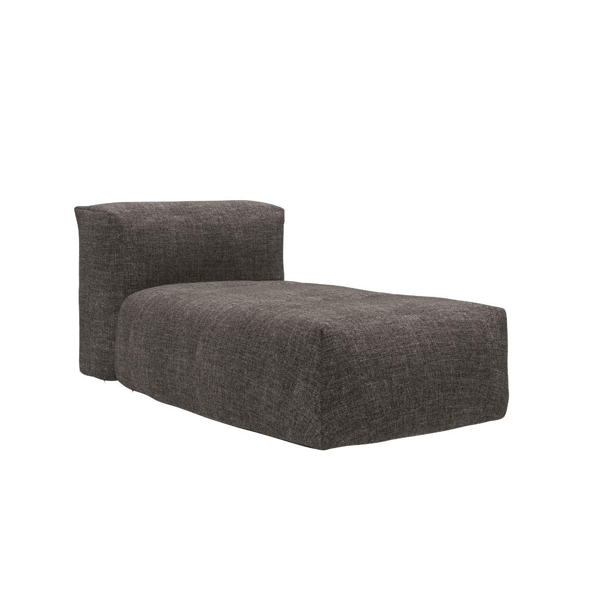 Soft Sofa Outdoor Lounger in Kirra Noir mit weicher Polsterung und modernem Design für den Außenbereich | Soft Sofa Outdoor - Lounger - Kirra Noir | SACKit