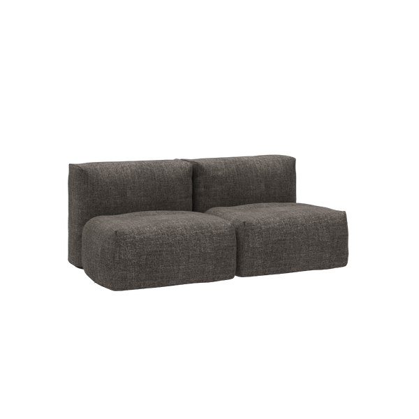 Soft Sofa Outdoor - 2 Seater | Soft Sofa Outdoor - 2 Seater - Kirra Noir | SACKit