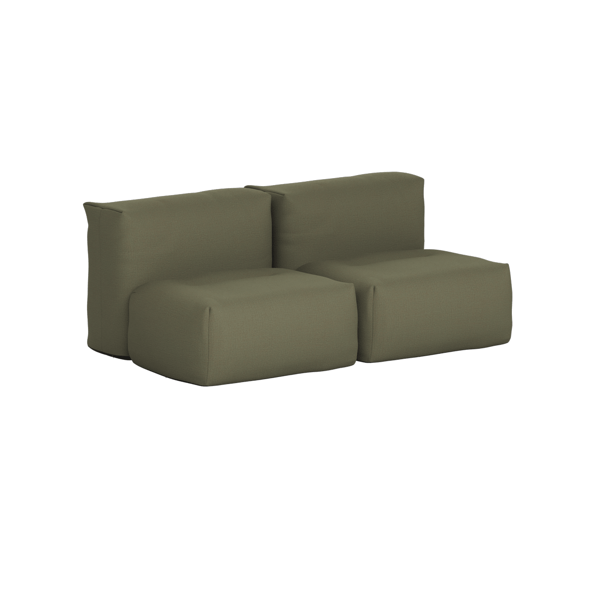 Soft Sofa Outdoor - 2 Seater | Soft Sofa Outdoor - 2 Seater - Kirra Olive | SACKit