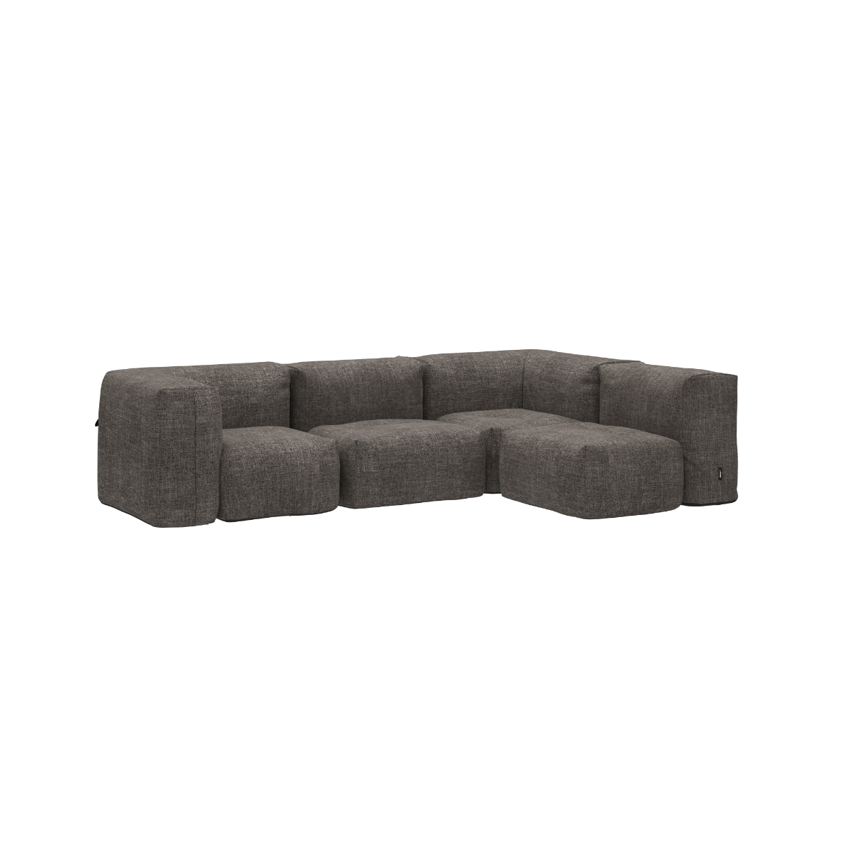 Soft Sofa Outdoor - 4 Seater Corner Sofa | Soft Sofa Outdoor - 4 Seater Corner Sofa - Kirra Noir | SACKit