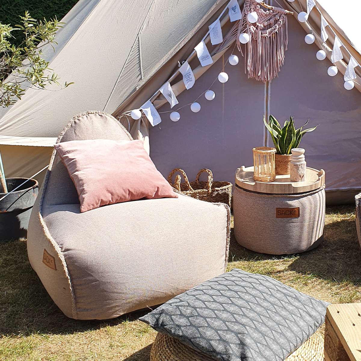 Canvas Lounge Chair | Canvas Lounge Chair - Canvas Petrol | SACKit