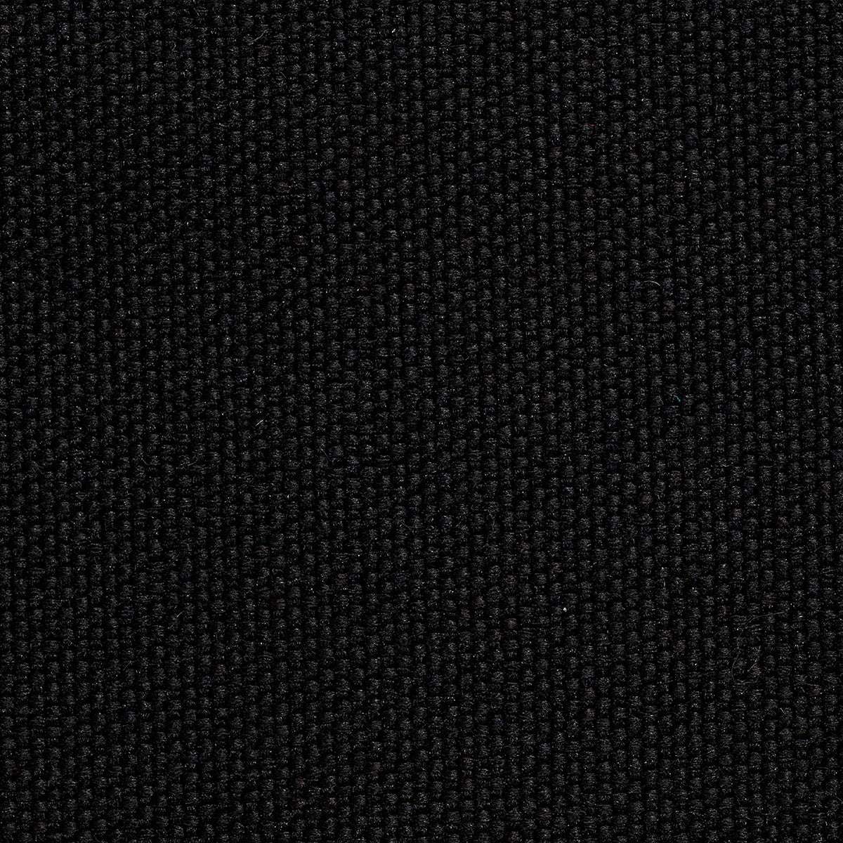 Runder Canvas Pouf in Petrol mit handgenähten Stichen und robustem Stoffbezug. | Canvas Pouf - Canvas Black | SACKit