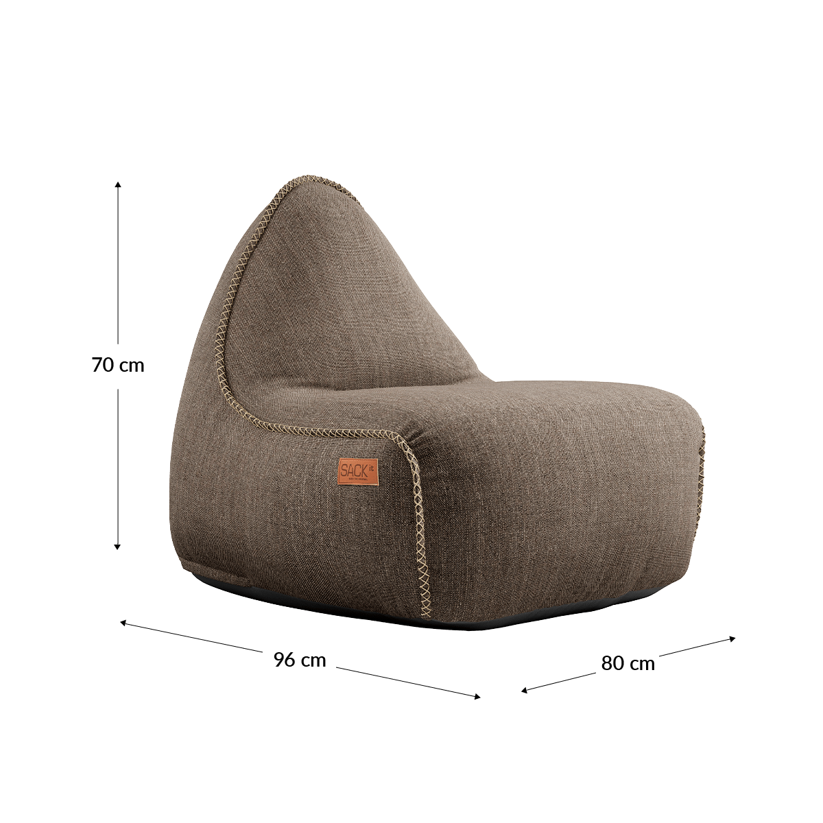 Cobana Lounge Chair | Cobana Lounge Chair - Cobana Brown | SACKit
