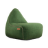Cobana Lounge Chair in grün mit Rückenlehne, weicher Sitzsack für drinnen und draußen. | Cobana Lounge Chair - Cobana Green | SACKit
