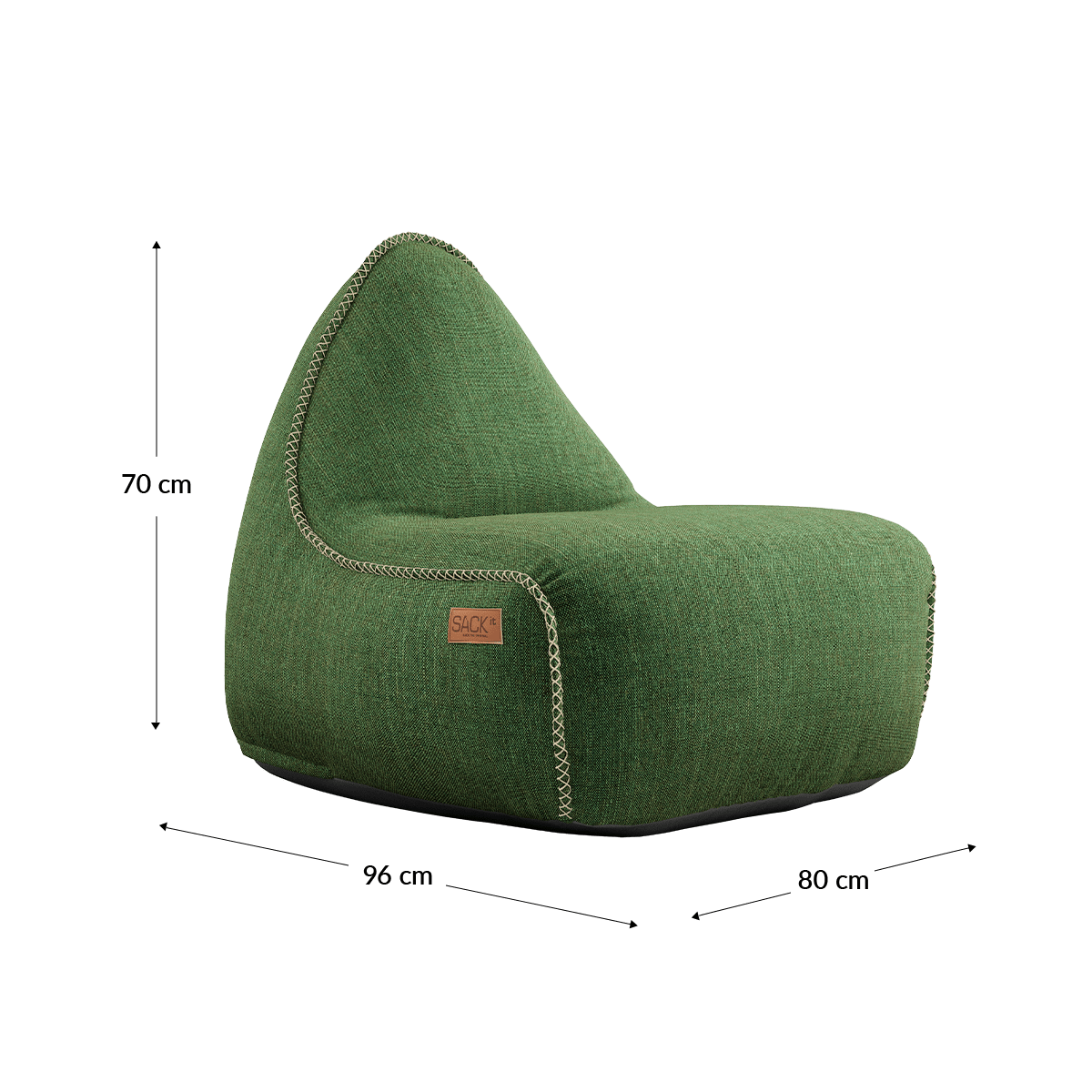 Cobana Lounge Chair | Cobana Lounge Chair - Cobana Green | SACKit