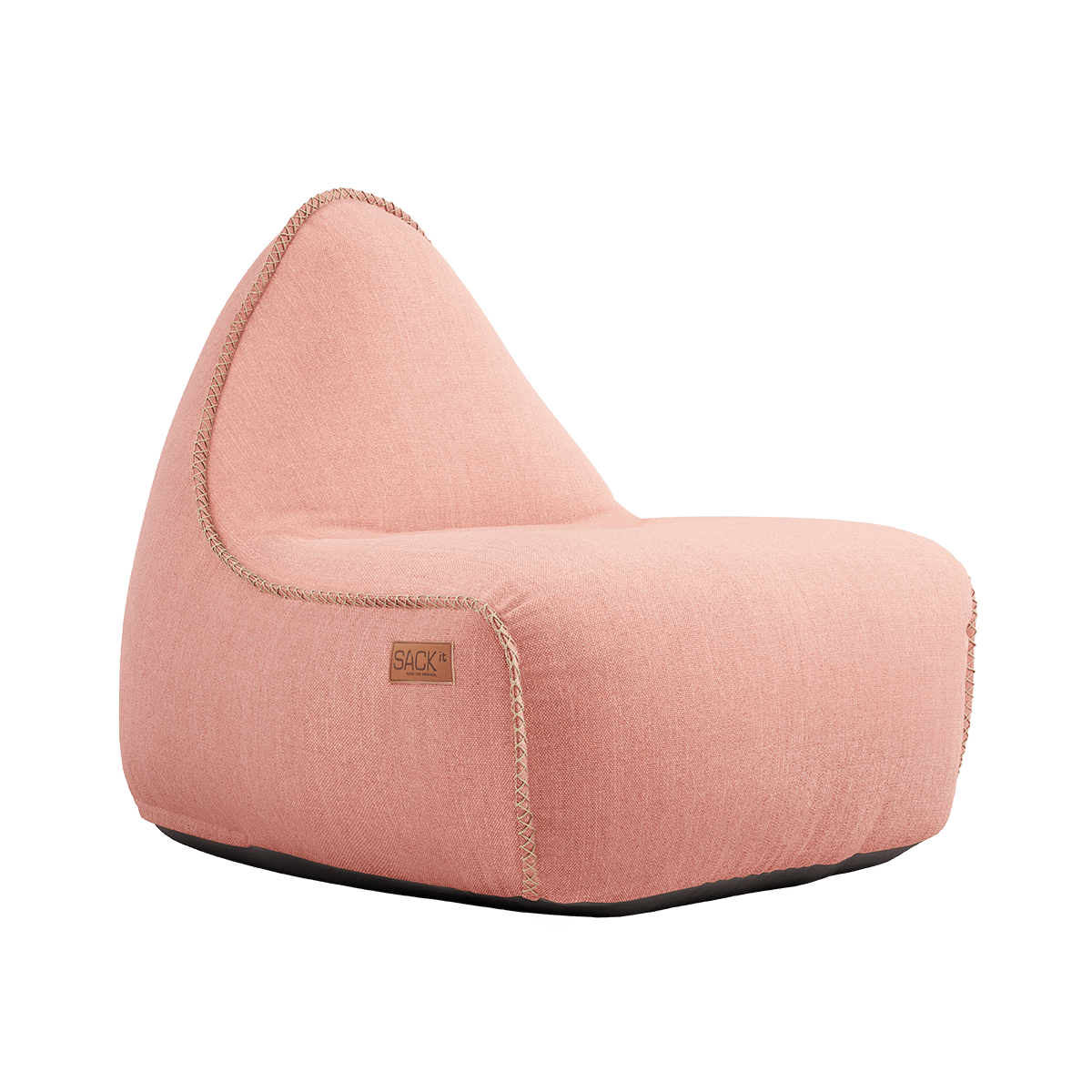 Cobana Lounge Chair in Cobana Rose, weicher Sitzsack mit Rückenlehne, handgenähte Nähte, 96x80x70 cm. | Cobana Lounge Chair - Cobana Rose | SACKit