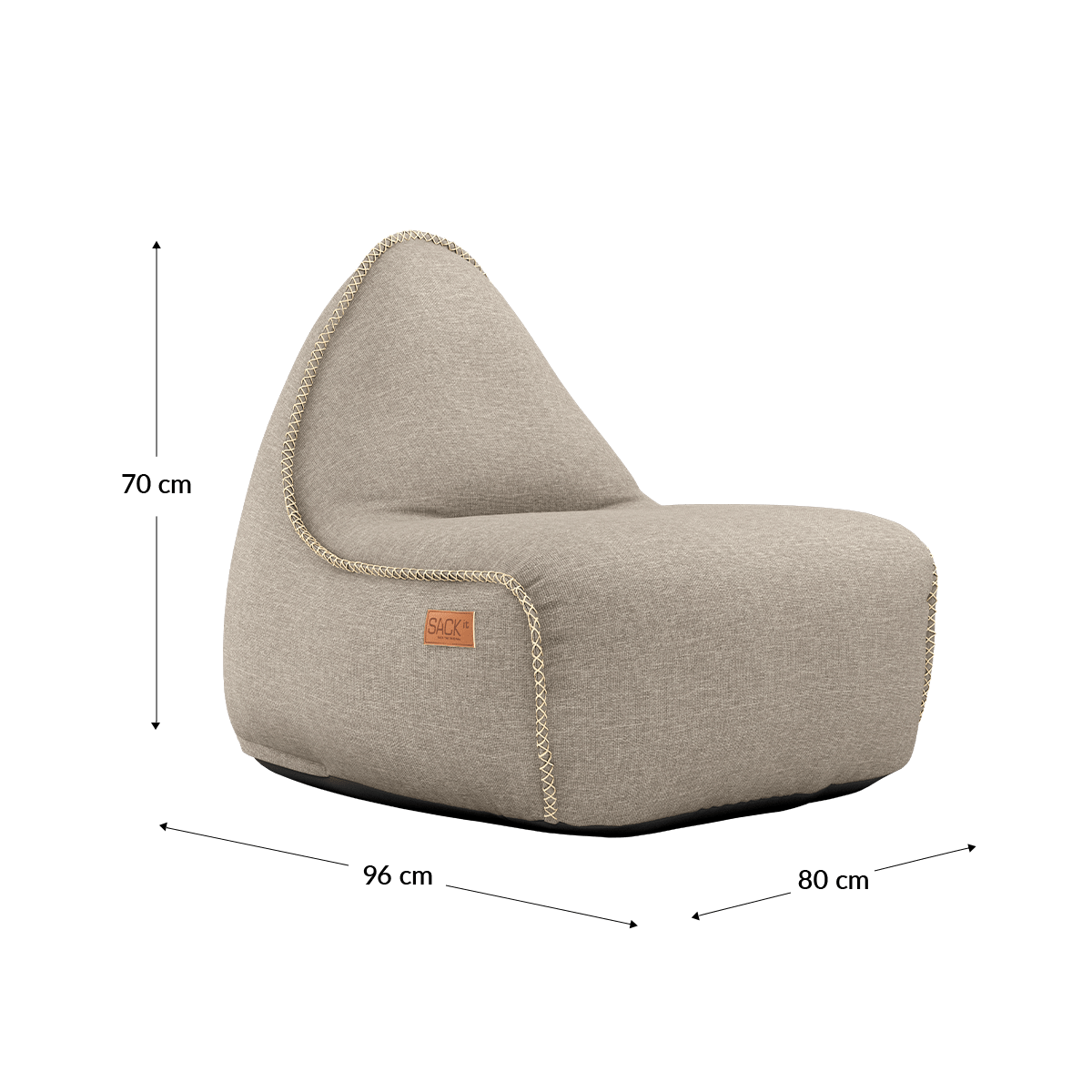 Cobana Lounge Chair | Cobana Lounge Chair - Kirra Sand | SACKit
