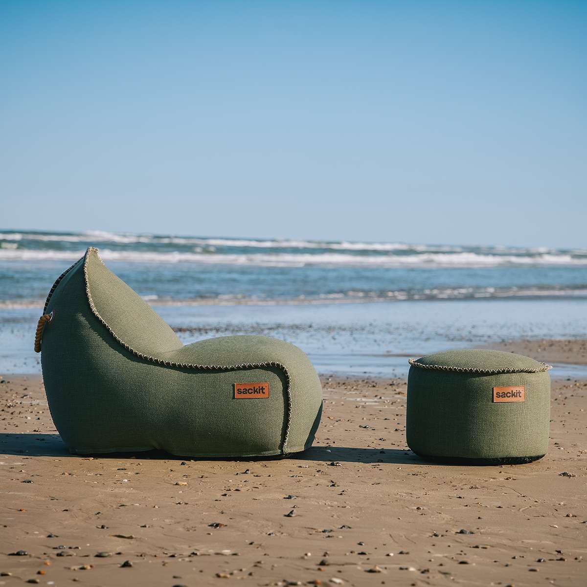 Cobana Lounge Chair | Cobana Lounge Chair - Kirra Olive | SACKit