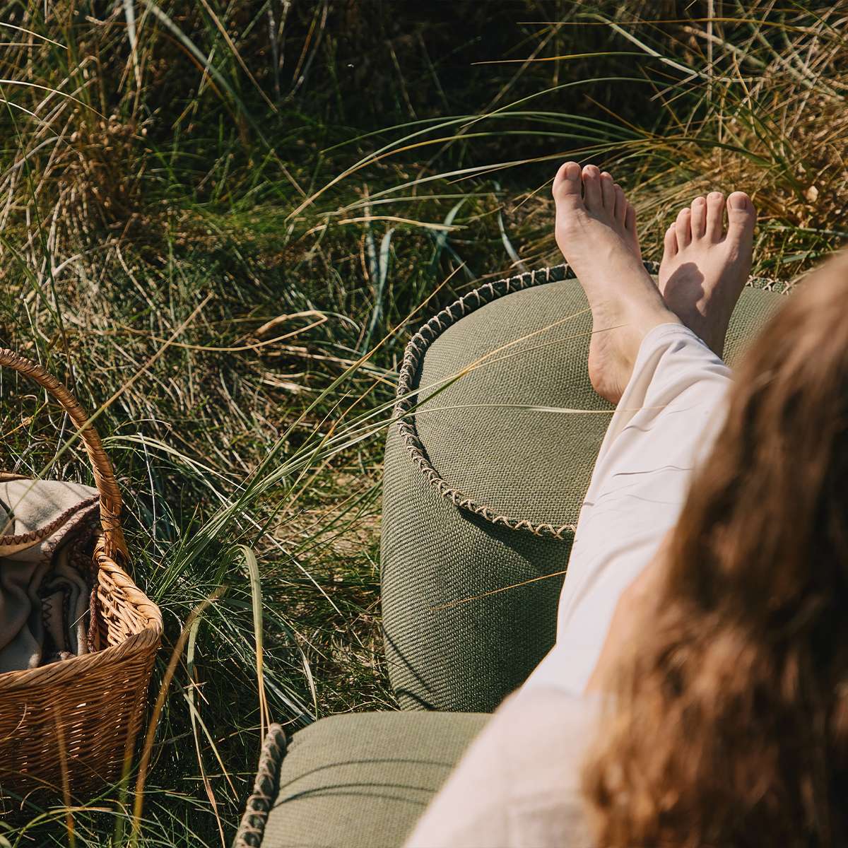 Cobana Lounge Chair | Cobana Lounge Chair - Kirra Olive | SACKit