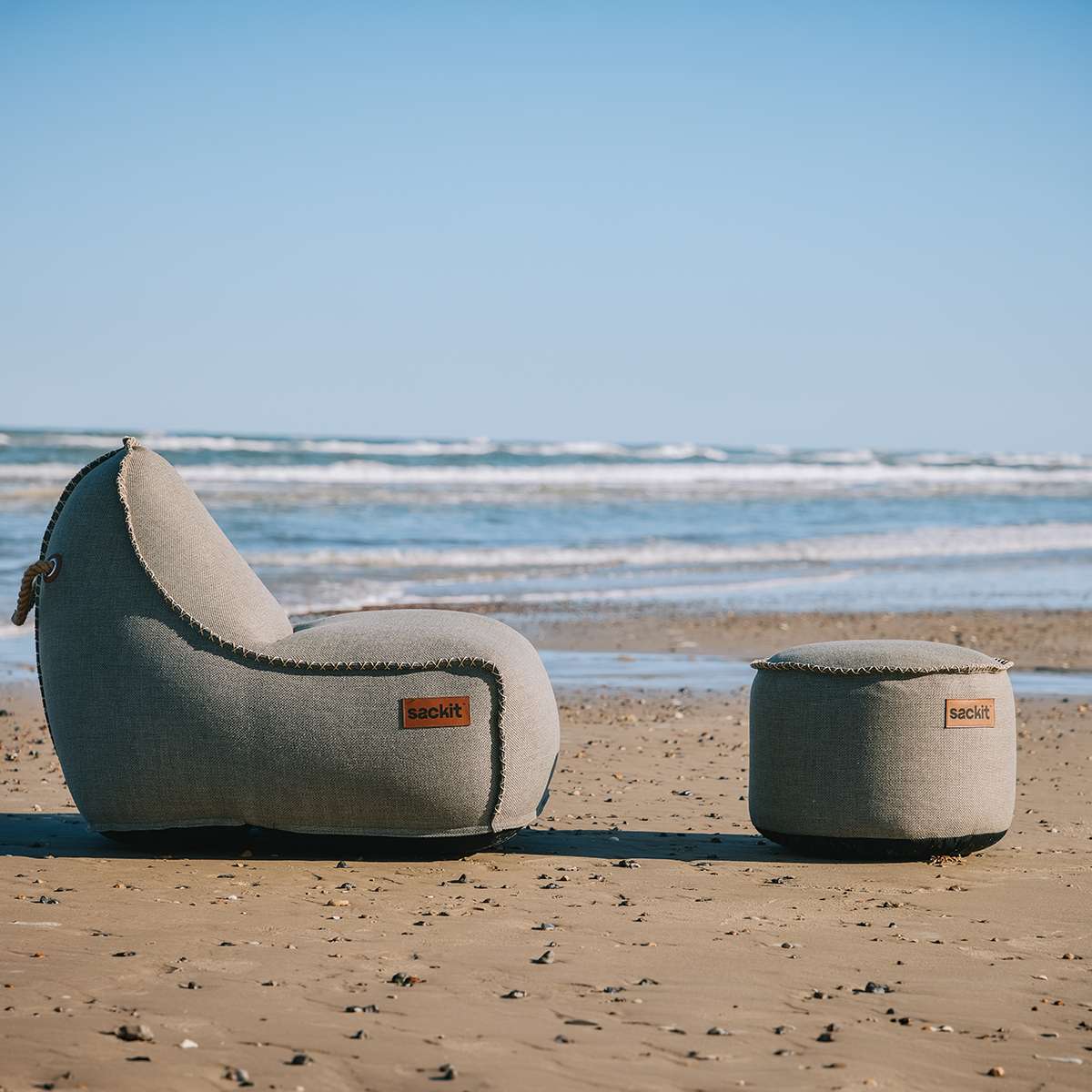 Cobana Lounge Chair | Cobana Lounge Chair - Kirra Grey | SACKit