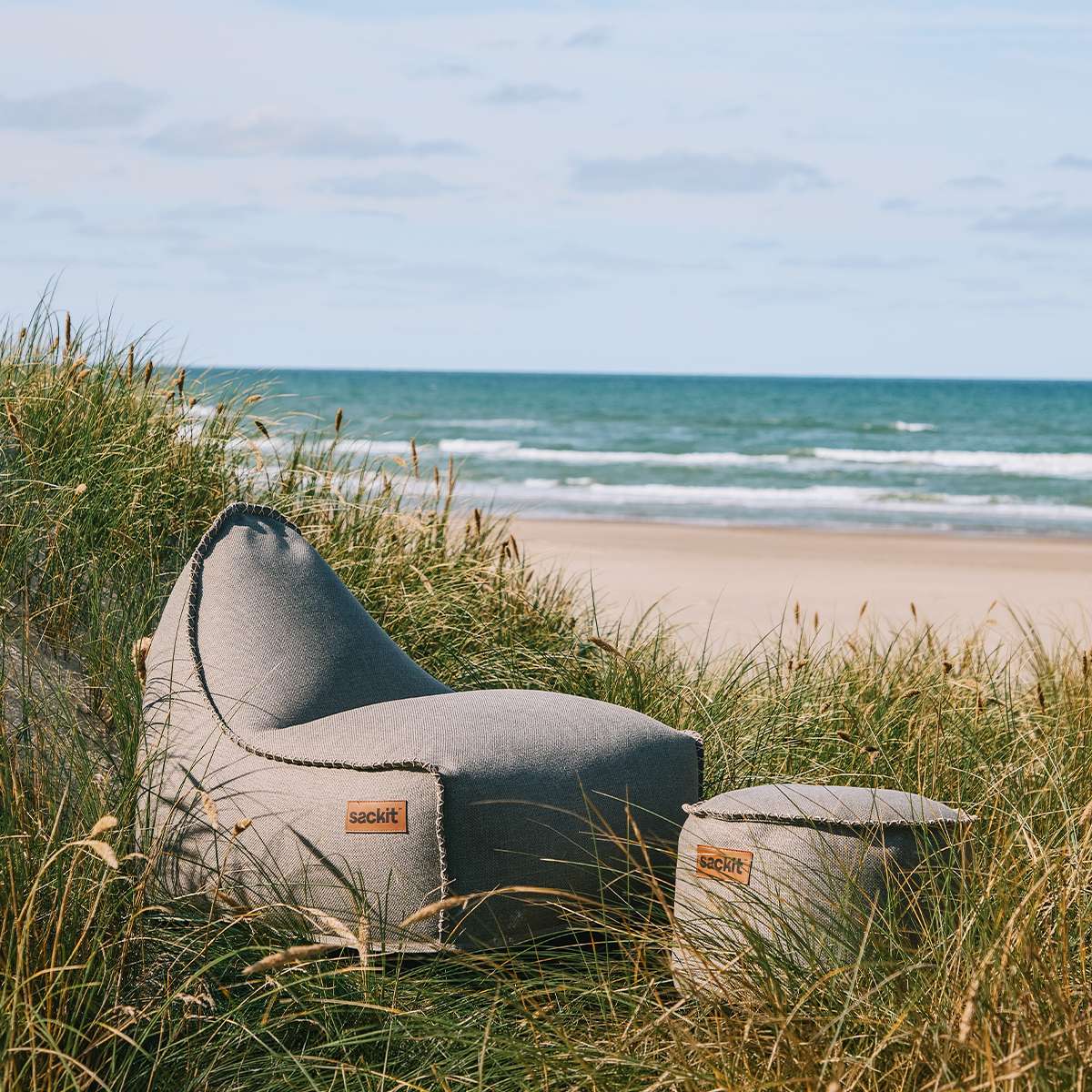 Cobana Lounge Chair | Cobana Lounge Chair - Kirra Grey | SACKit
