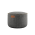 Runder Cobana Pouf in grauem, scheuerbeständigem Stoff mit handgenähten Nähten. | Cobana Pouf - Cobana Grey | SACKit