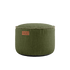 Runder Cobana Pouf in Kirra Olive aus wasserabweisendem Polsterstoff, 50 x 35 cm. | Cobana Pouf - Kirra Olive | SACKit