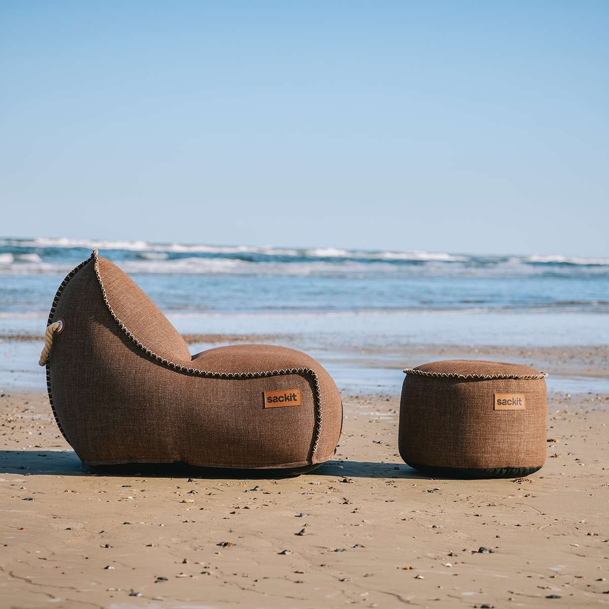 Cobana Pouf | Cobana Pouf - Kirra Brown | SACKit