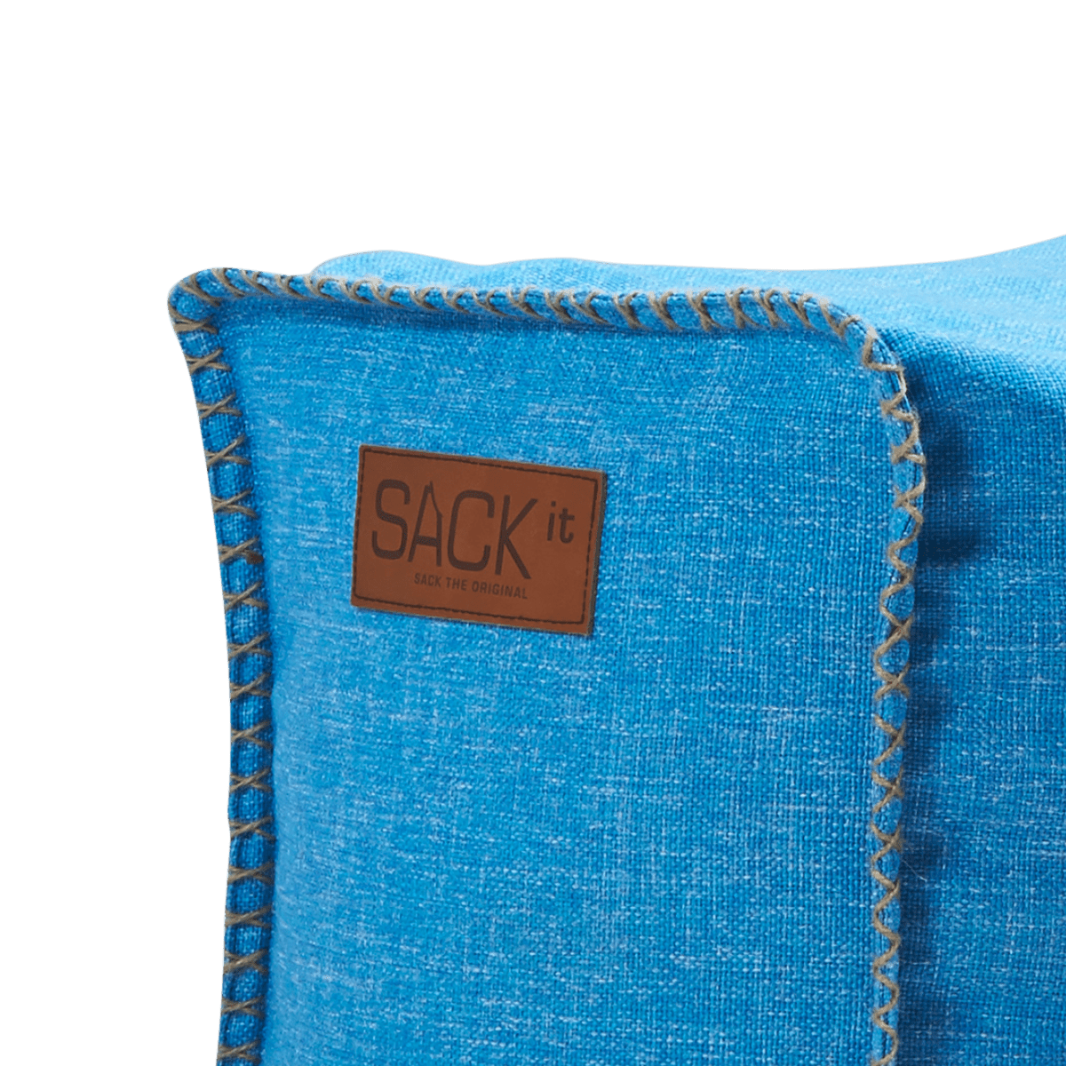 Schwarzer Cobana Square Pouf aus scheuerbeständigem Polsterstoff, quadratisch und formstabil. | Cobana Square Pouf - Cobana Turkis | SACKit