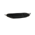 Schwarze Cobana Hängematte aus weichem Olefin - Textil, rechteckig und wasserabweisend. | Cobana Hammock Fabric - Cobana Black | SACKit