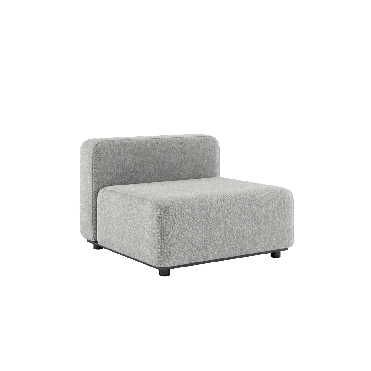 Cobana Lounge Sofa Seat in sand melange mit pulverbeschichtetem Aluminiumrahmen und wasserabweisendem Stoff. | Cobana Lounge Sofa - Seat - Cobana Sand Melange | SACKit