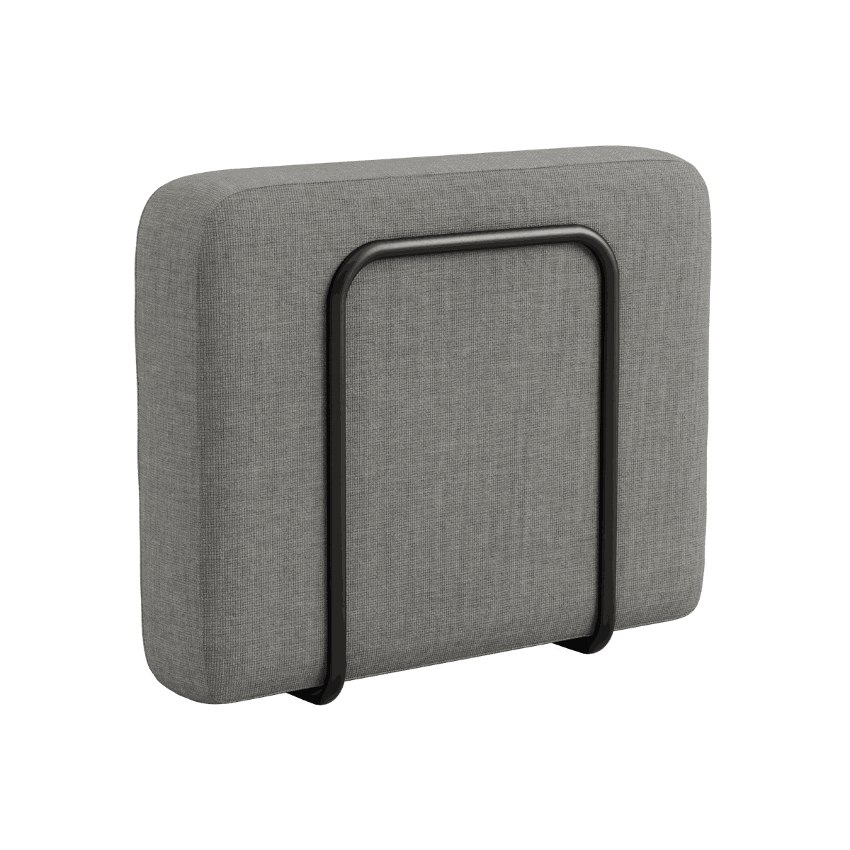 Cobana Lounge Sofa Armrest in Kirra Grey mit pulverbeschichtetem Aluminiumrahmen und wasserabweisendem Textil