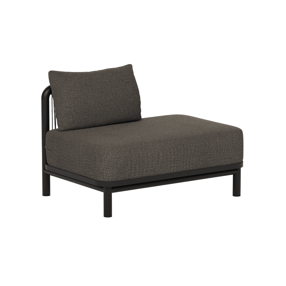 Kirra Lounge Sofa - Open end left | Kirra Lounge Sofa - Open end left - Kirra Noir | SACKit