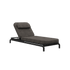 Kirra Sunbed Sonnenliege in Kirra Noir mit verstellbarer Rückenlehne aus Aluminium und Olefin - Textil | Kirra Sunbed - Kirra Noir | SACKit