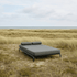 Kirra Double Sunbed in Kirra Sand mit pulverbeschichtetem Aluminiumrahmen und wasserabweisendem Olefin - Textil | Kirra Double Sunbed - Kirra Noir | SACKit