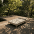 Kirra Double Sunbed in sandfarbenem Olefin - Textil mit pulverbeschichtetem Aluminiumrahmen, Outdoor - Doppelliege. | Kirra Double Sunbed - Kirra Sand | SACKit