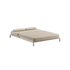 Kirra Double Sunbed Doppelliege in Sand mit pulverbeschichtetem Aluminiumrahmen und wasserabweisendem Olefin - Gewebe | Kirra Double Sunbed - Kirra Sand | SACKit