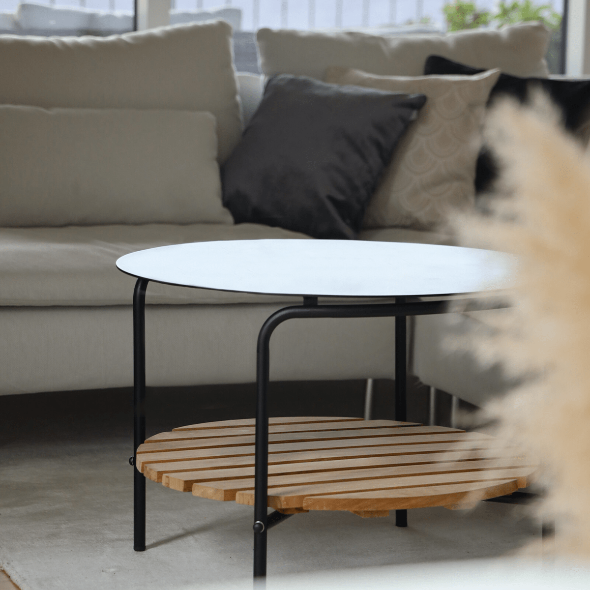 Patio Sofa Table - Ø70 | Patio Sofa Table - Ø70 - Ohne Accessory Fit | SACKit