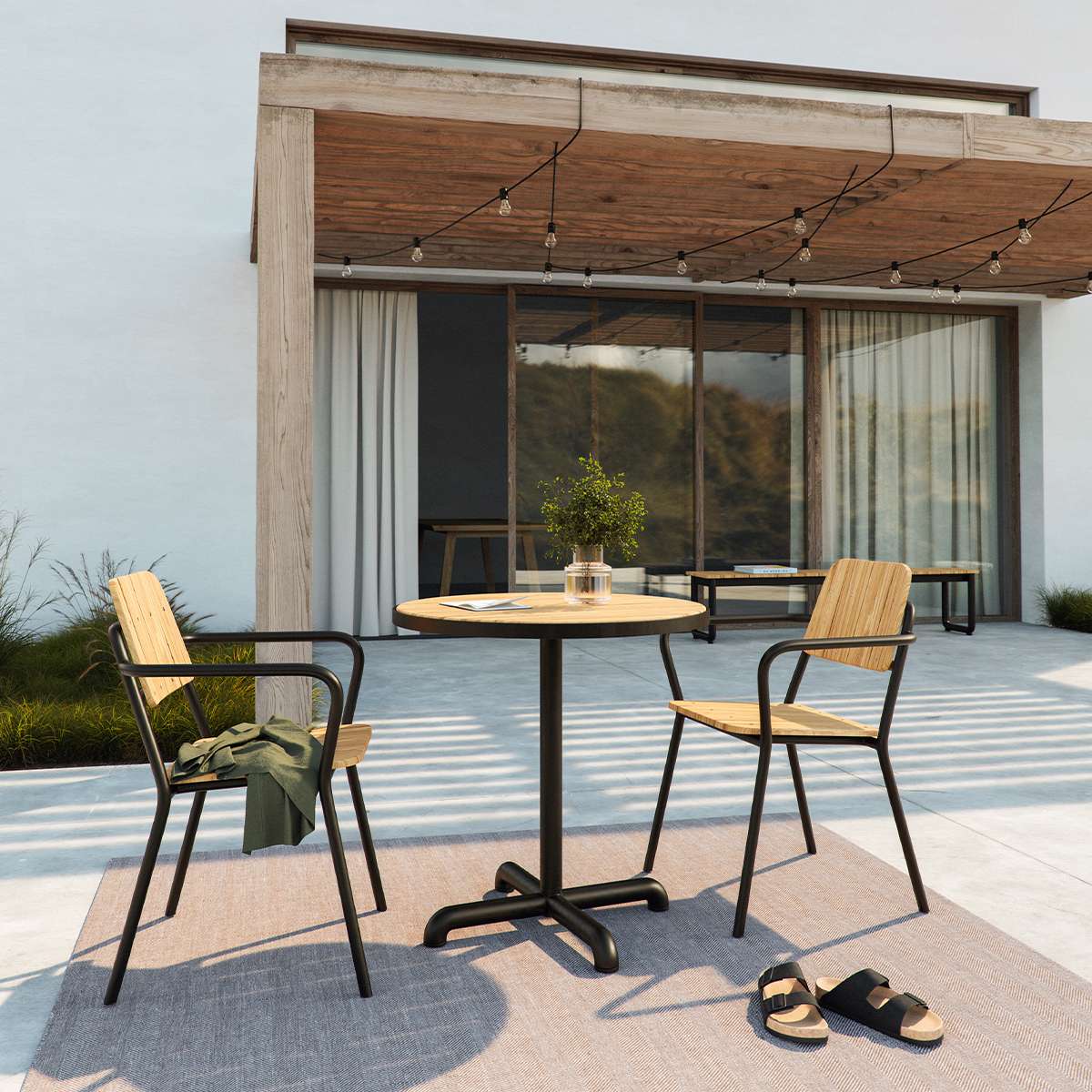 Kirra Café Table | Kirra Café Table - Noir | SACKit