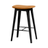 Nordic Bar Stool - Black Stained Oak