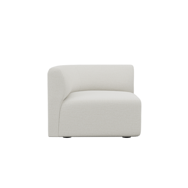 Fjord Sofa - Corner Section Left | Fjord Sofa - Corner Section Left - Sealife Ivory | SACKit