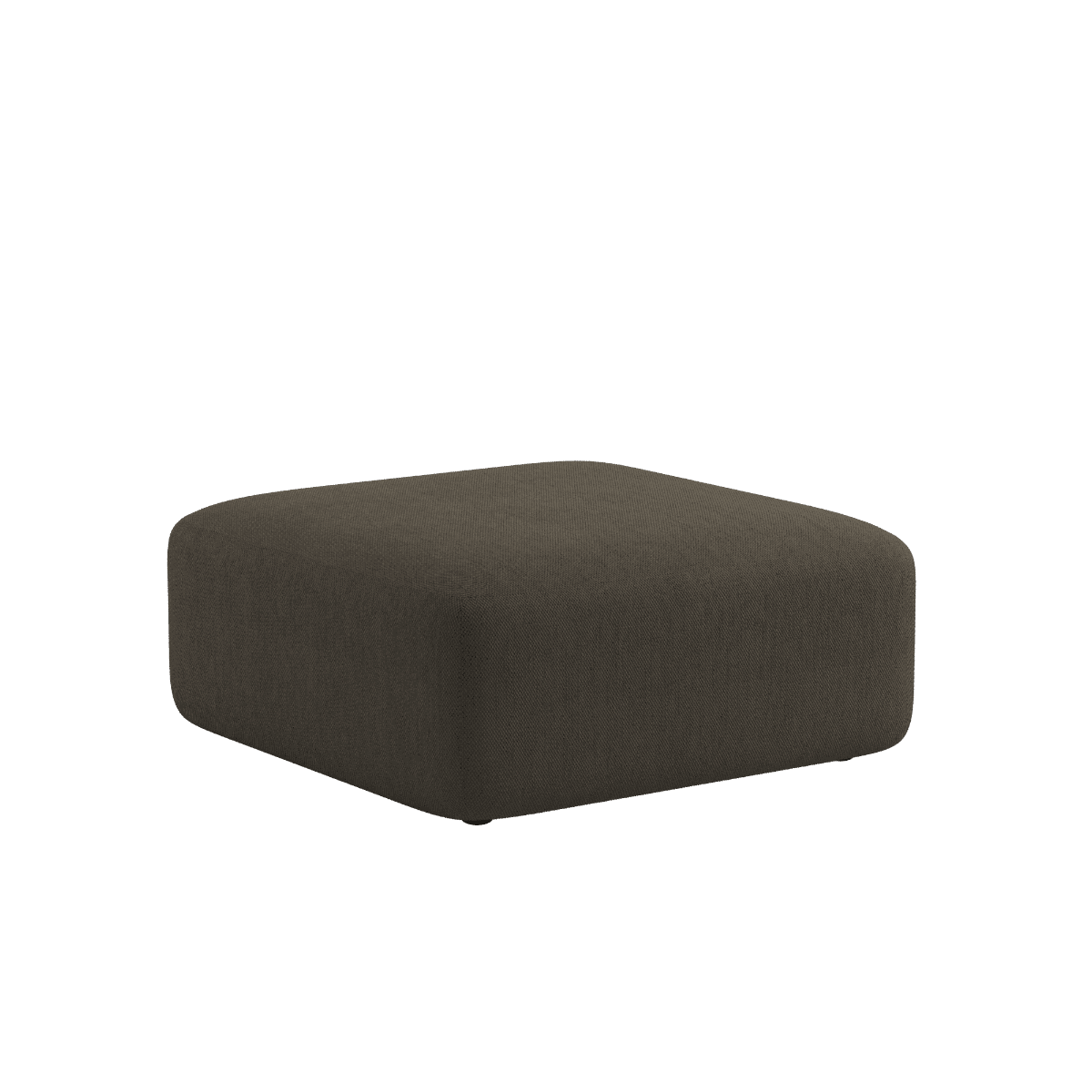 Fjord Sofa Pouf in Sealife Brown mit weicher, organischer Form und nahtlosen Übergängen. | Fjord Sofa - Pouf - Sealife Brown | SACKit
