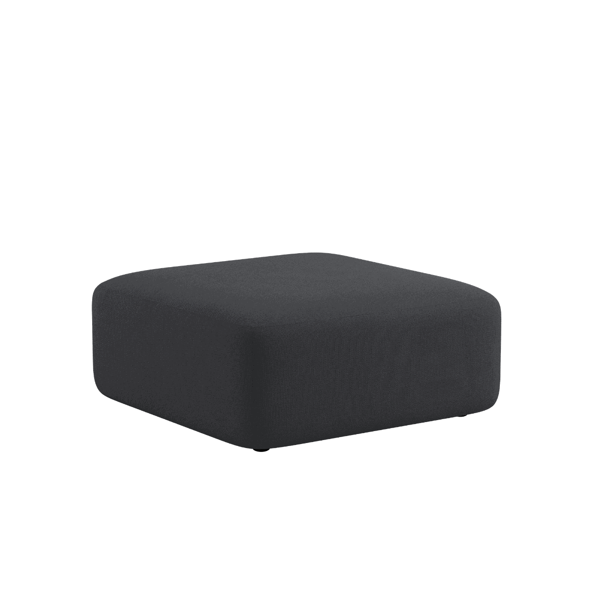 Fjord Sofa Pouf in Cosmo Slate mit weicher, modularer Form und skandinavischem Design. | Fjord Sofa - Pouf - Cosmo Slate | SACKit