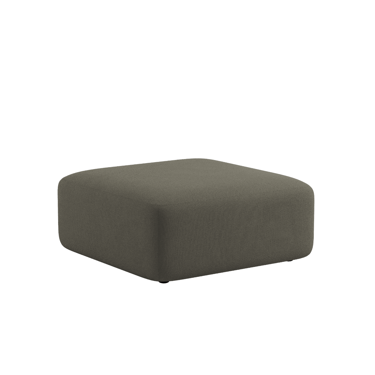 Fjord Sofa Pouf in Cosmo Stone mit weicher, organischer Form und nahtlosen Übergängen im skandinavischen Design. | Fjord Sofa - Pouf - Cosmo Stone | SACKit