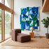 Fjord Sofa mit rechter Chaiselongue in warmem Cosmo Mustard Stoff, skandinavisches Design, weiche Linien. | Fjord Sofa - Chaise Right - Cosmo Clay | SACKit