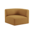 Fjord Sofa - Corner Section Left | Fjord Sofa - Corner Section Left - Cosmo Mustard | SACKit