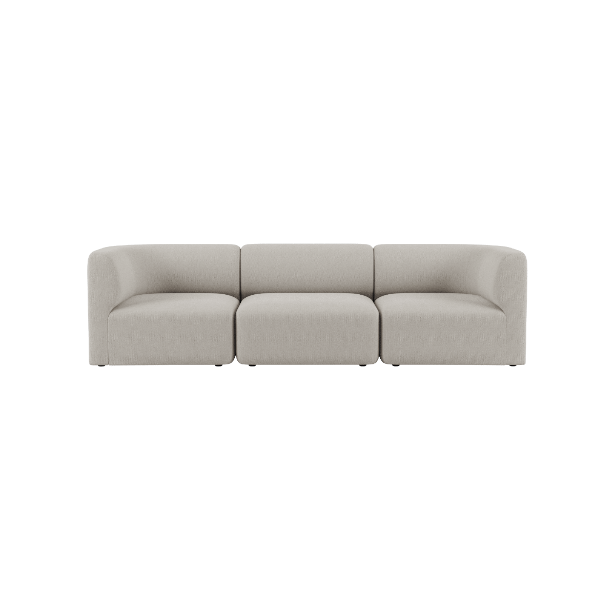 Fjord Sofa - 3 seater | Fjord Sofa - 3 seater - Sealife Ivory Ohne Hocker | SACKit