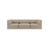 Fjord Sofa - 3 seater | Fjord Sofa - 3 seater - Cosmo Beige Ohne Hocker | SACKit