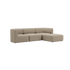 Fjord Sofa - 3 seater | Fjord Sofa - 3 seater - Cosmo Beige Mit Hocker | SACKit