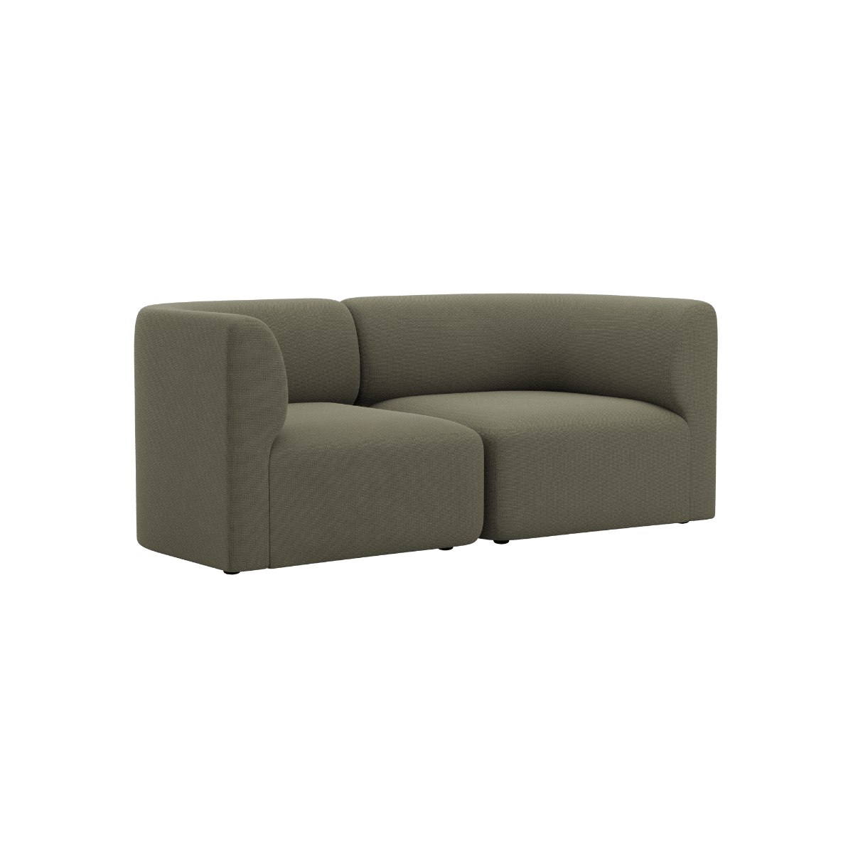 Fjord Sofa - 2 seater | Fjord Sofa - 2 seater - Cosmo Olive | SACKit