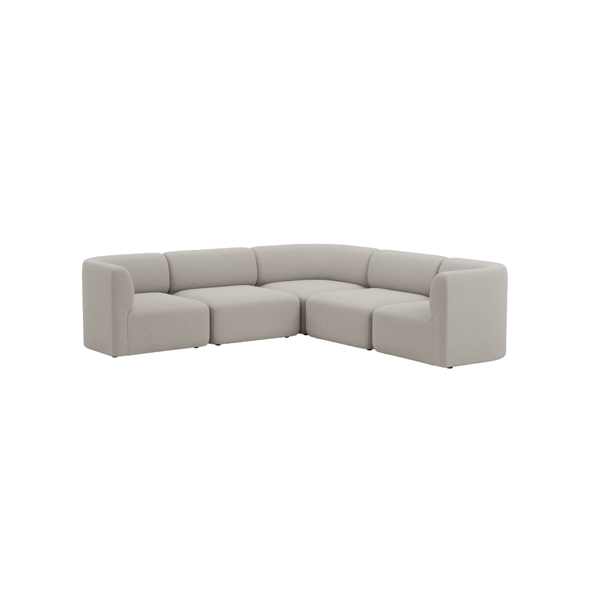 Fjord Sofa - Corner Sofa | Fjord Sofa - Corner Sofa - Sealife Ivory | SACKit