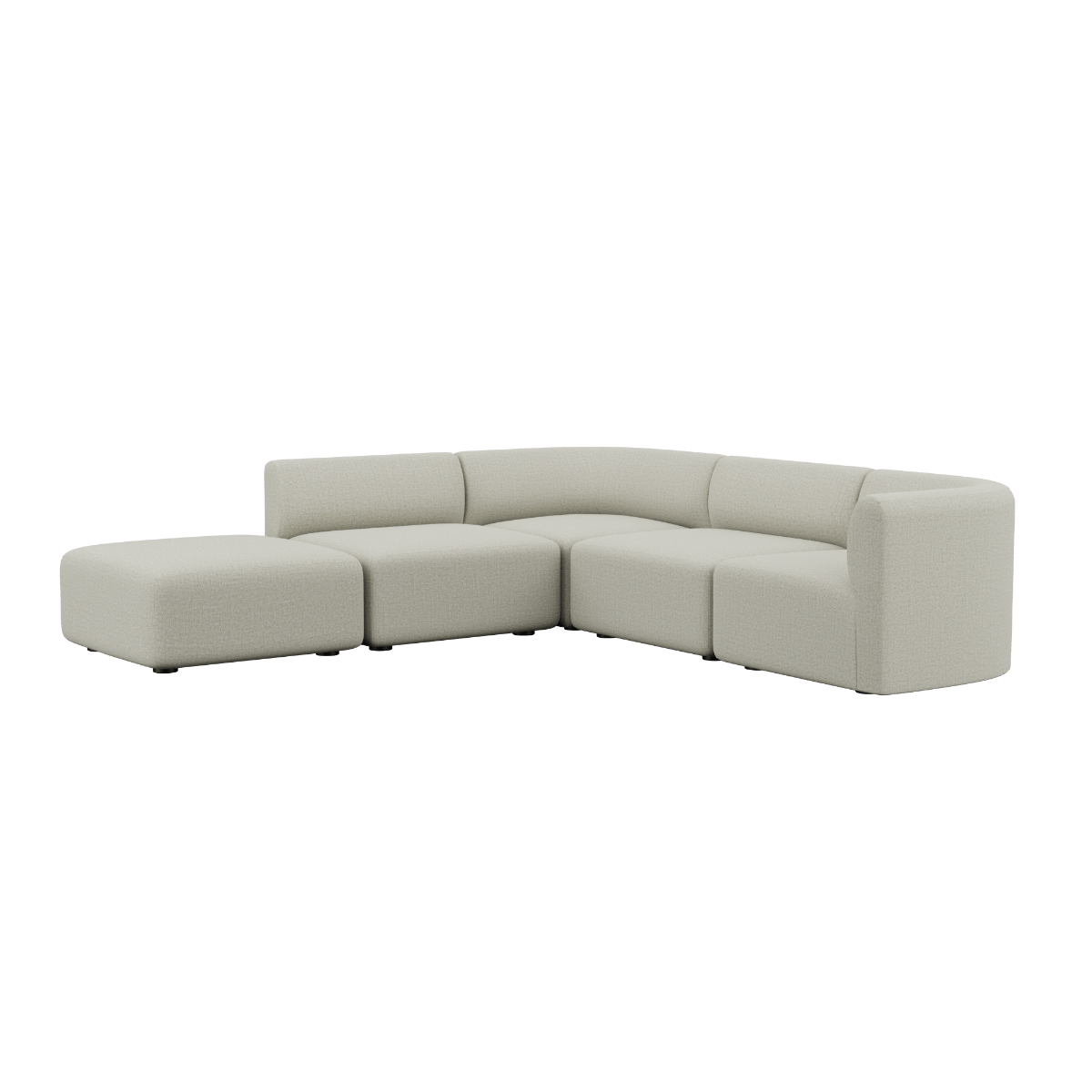 Fjord Sofa - Corner Sofa w/ open end