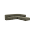Fjord Sofa - Corner Sofa w/ open end | Fjord Sofa - Corner Sofa w/ open end - Sealife Brown | SACKit