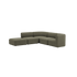 Fjord Sofa - Corner Sofa w/ open end | Fjord Sofa - Corner Sofa w/ open end - Sealife Brown | SACKit