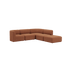 Fjord Sofa - Corner Sofa w/ open end | Fjord Sofa - Corner Sofa w/ open end - Sealife Brown | SACKit
