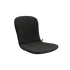Schwarzes Patio Cushion Überziehkissen für Patio Chair No. One mit glatter Oberfläche und rechteckiger Form. | Patio Chair no. One - Cushion Full - Cobana Black | SACKit
