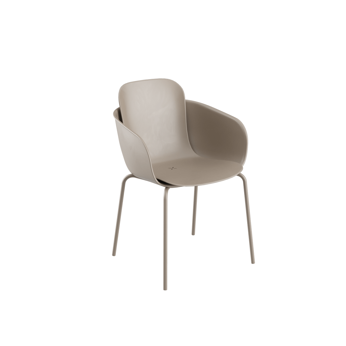Patio Chair no. One S2 | Patio Chair no. One S2 - Taupe/Taupe | SACKit