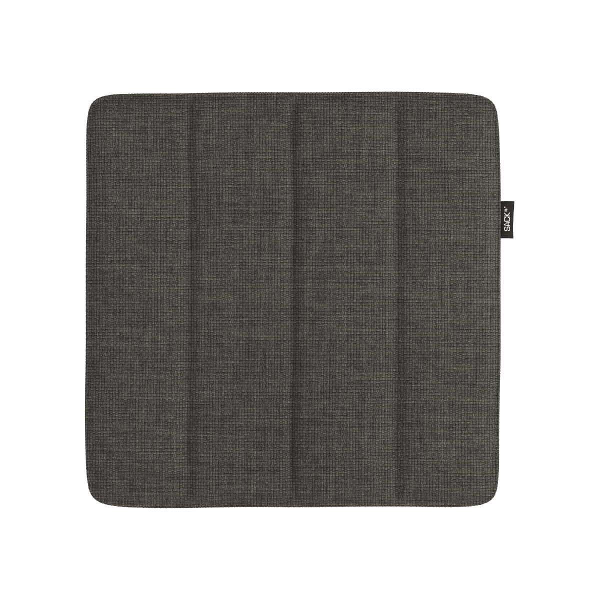 Kirra Patio Chair Sitzkissen in Kirra Noir aus strapazierfähigem Olefin, passend für den Kirra Patio Chair. | Kirra Patio Chair - Cushion - Kirra Noir | SACKit